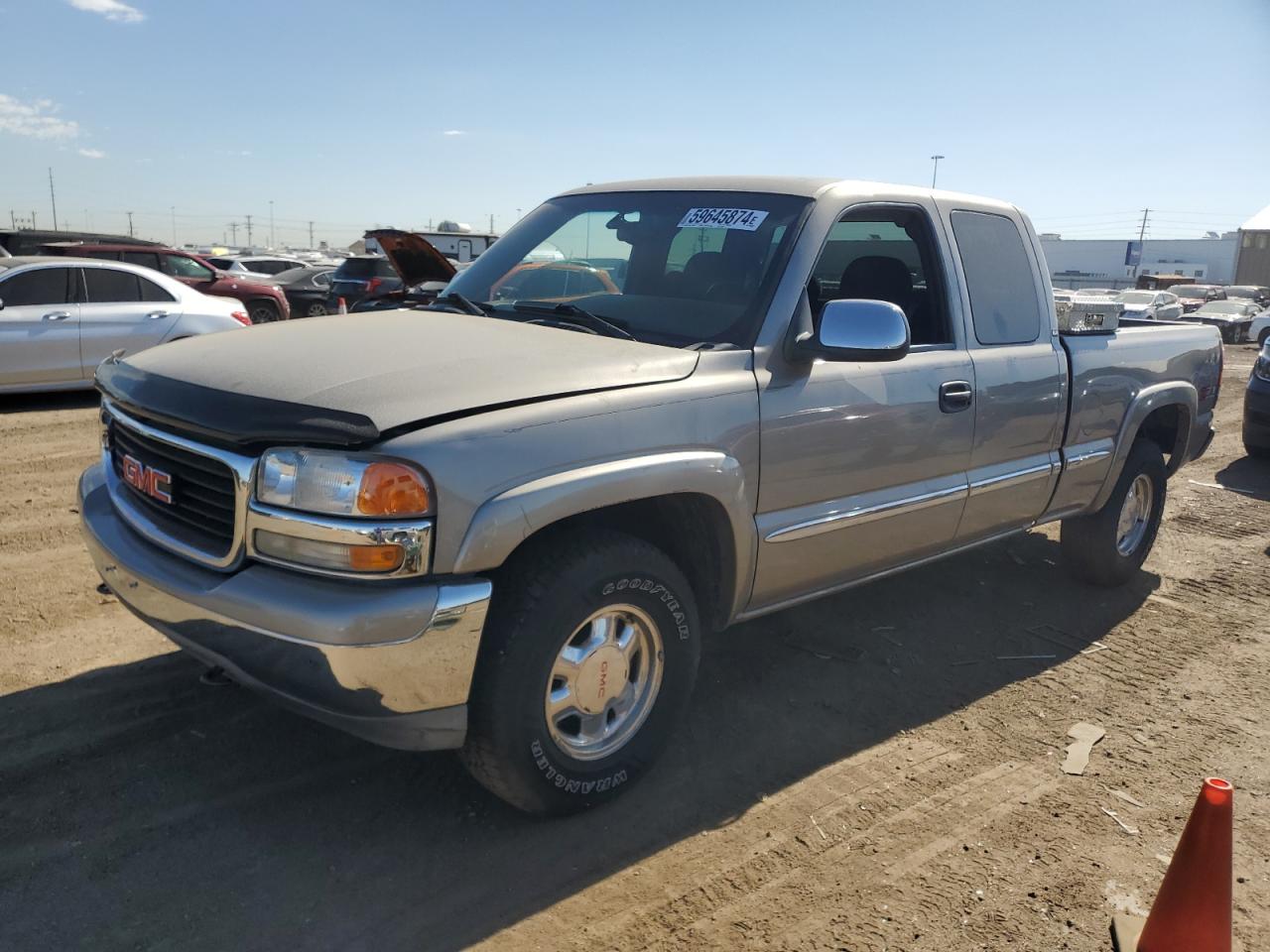 2001 GMC New Sierra K1500 VIN: 2GTEK19T411189566 Lot: 59645874