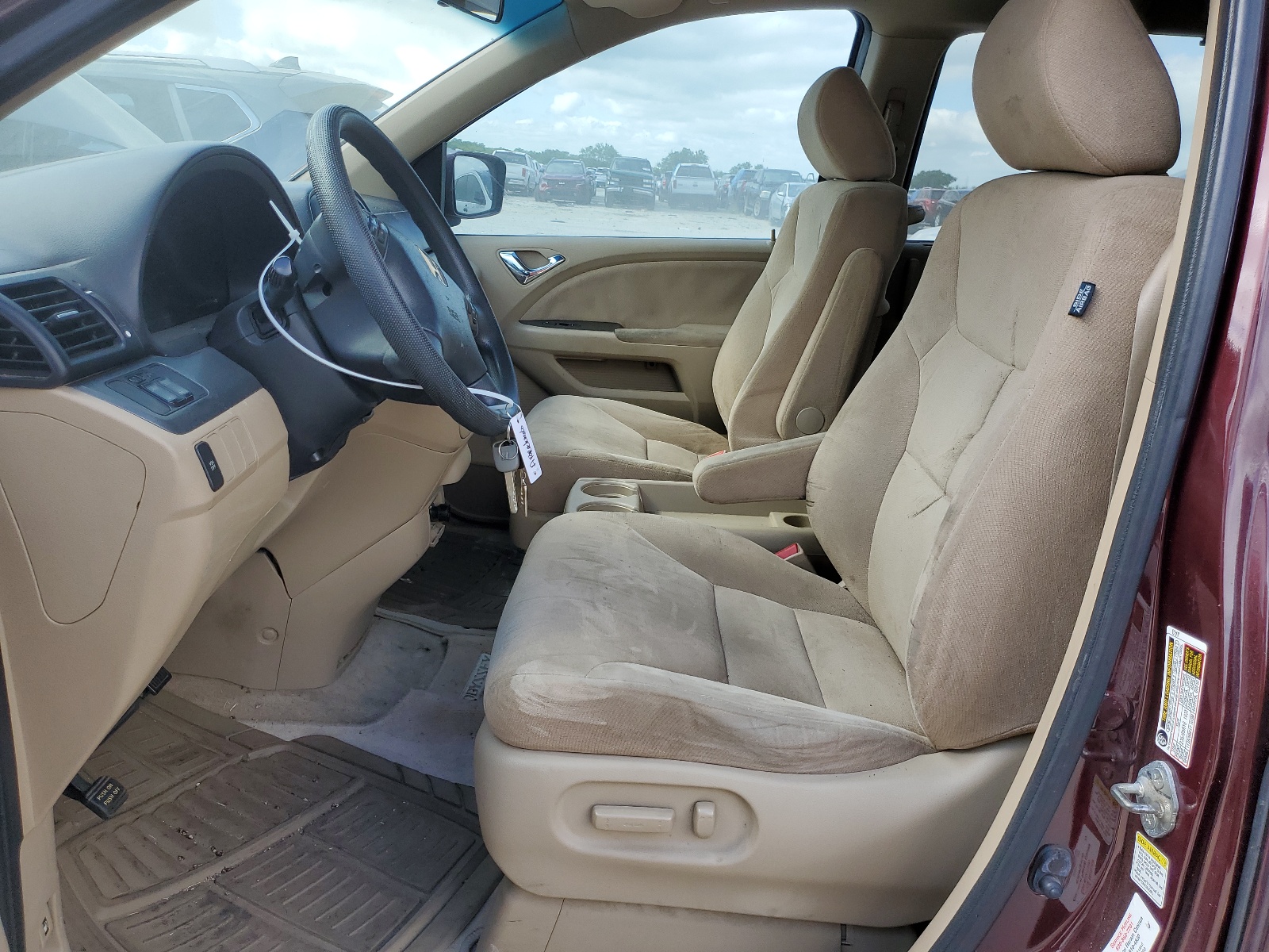 5FNRL38437B084317 2007 Honda Odyssey Ex