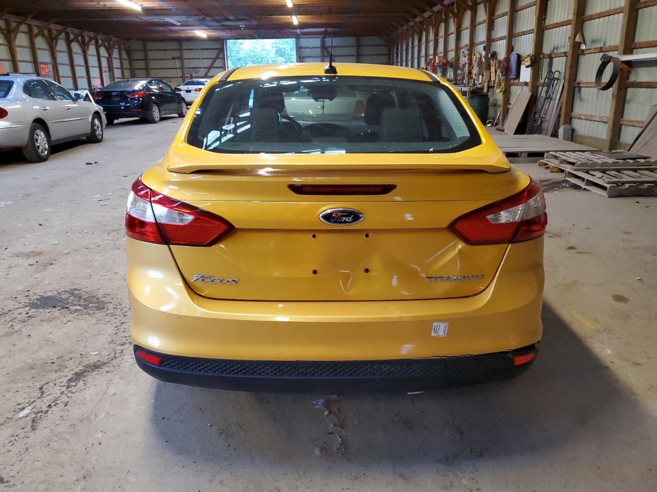 2012 Ford Focus Titanium VIN: 1FAHP3J25CL144751 Lot: 58602464