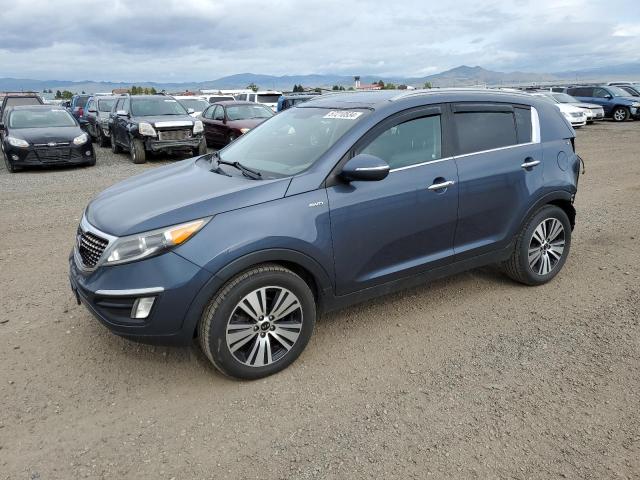  KIA SPORTAGE 2016 Granatowy