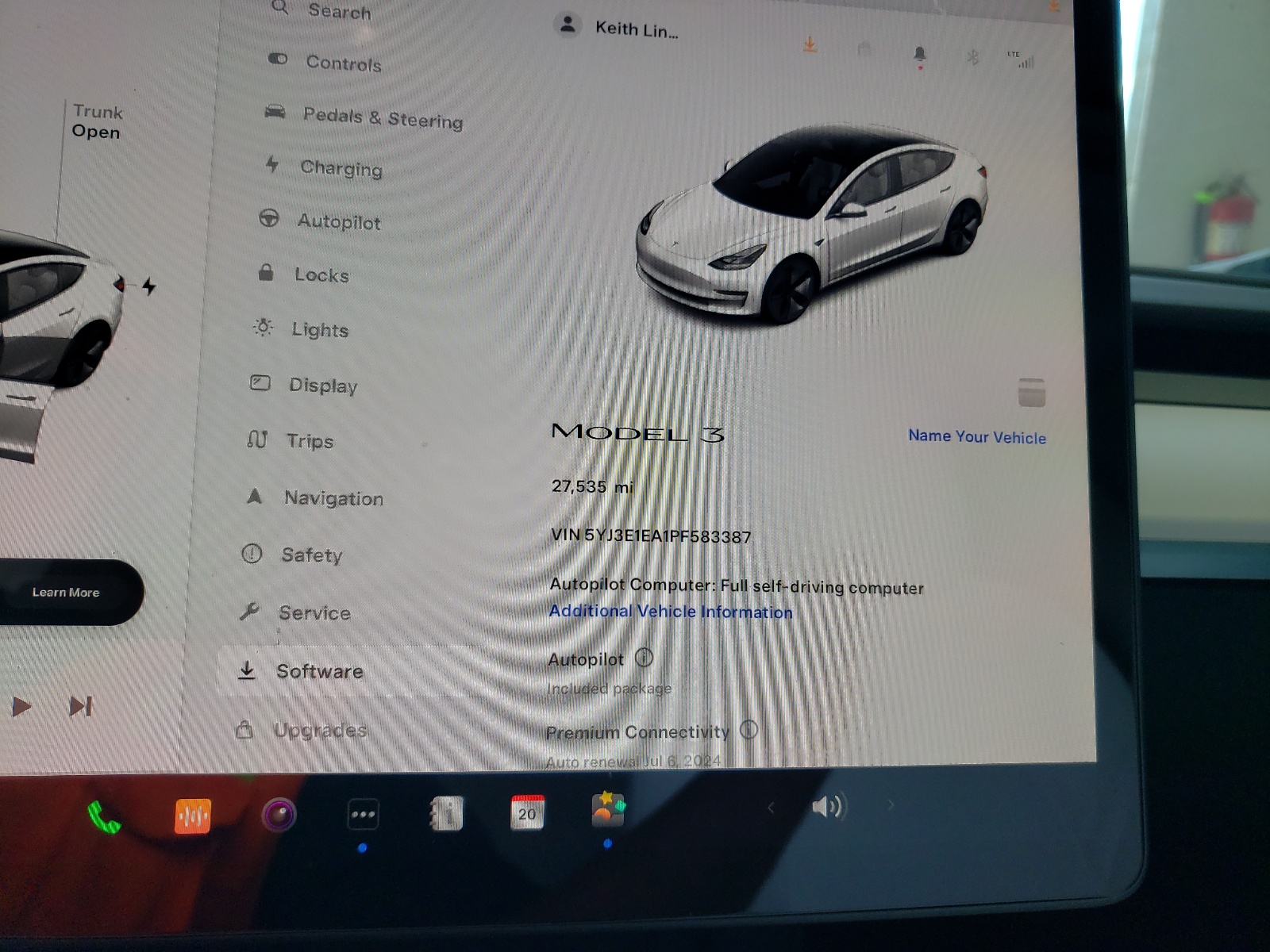 5YJ3E1EA1PF583387 2023 Tesla Model 3