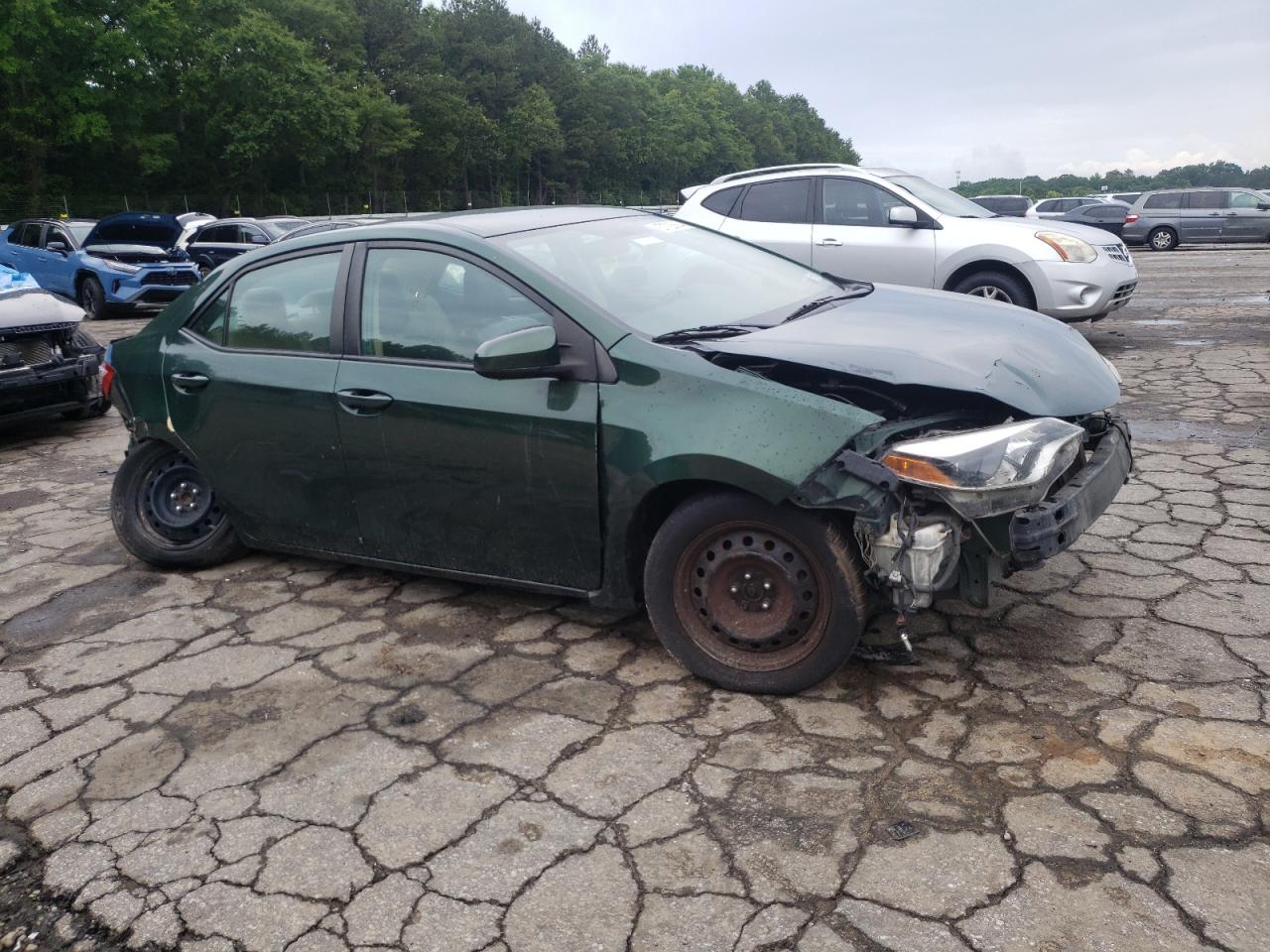 VIN 2T1BURHE3FC377342 2015 TOYOTA COROLLA no.4