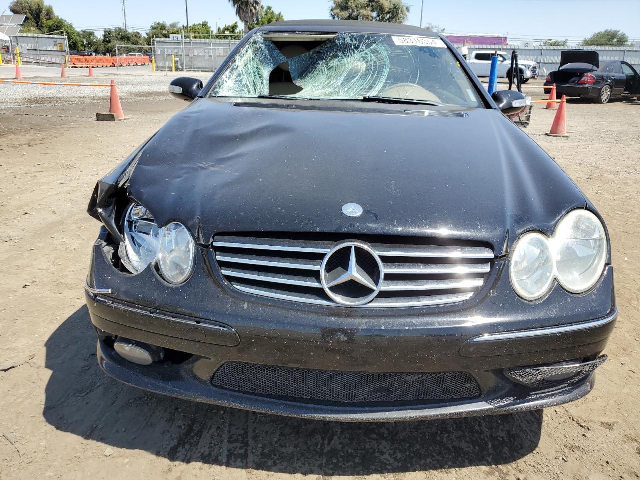 2005 Mercedes-Benz Clk 500 VIN: WDBTK75J75F138140 Lot: 58316354