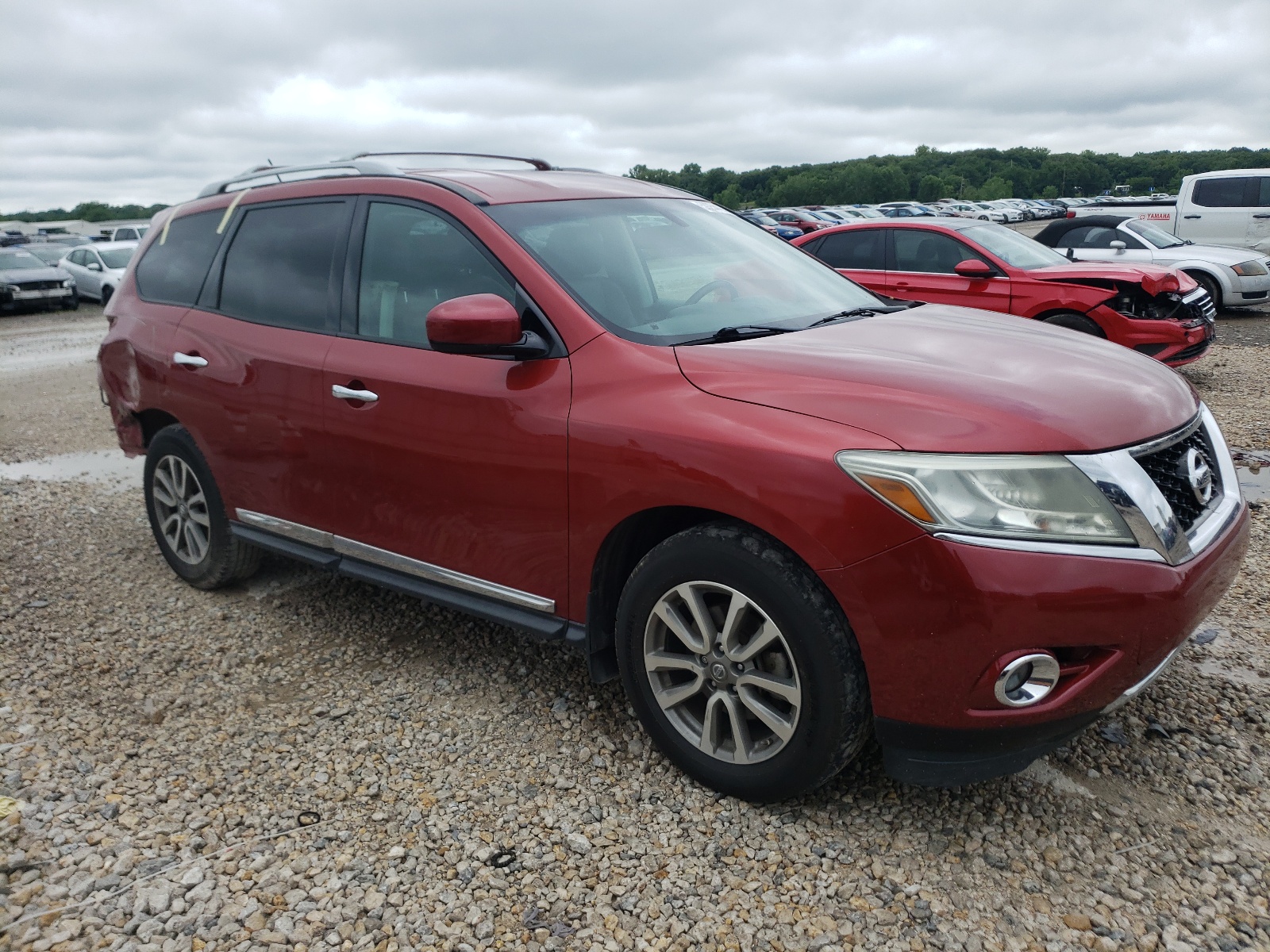 2014 Nissan Pathfinder S vin: 5N1AR2MN4EC636272