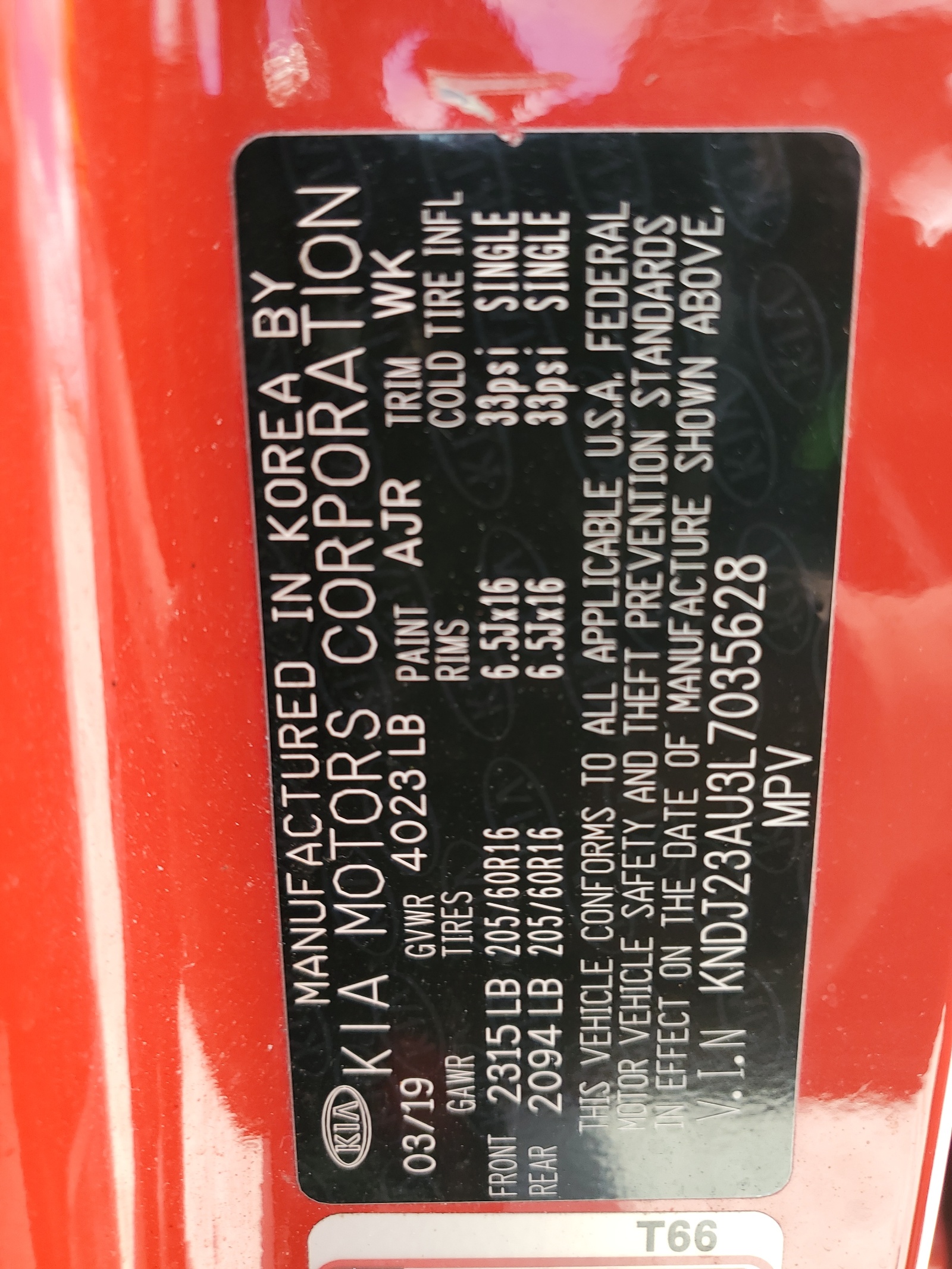 KNDJ23AU3L7035628 2020 Kia Soul Lx