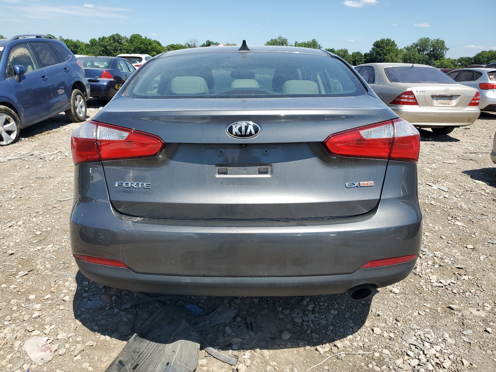 KNAFX4A84E5115340 2014 Kia Forte Ex
