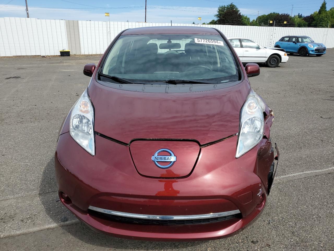 2017 Nissan Leaf S VIN: 1N4BZ0CP6HC307017 Lot: 60066974