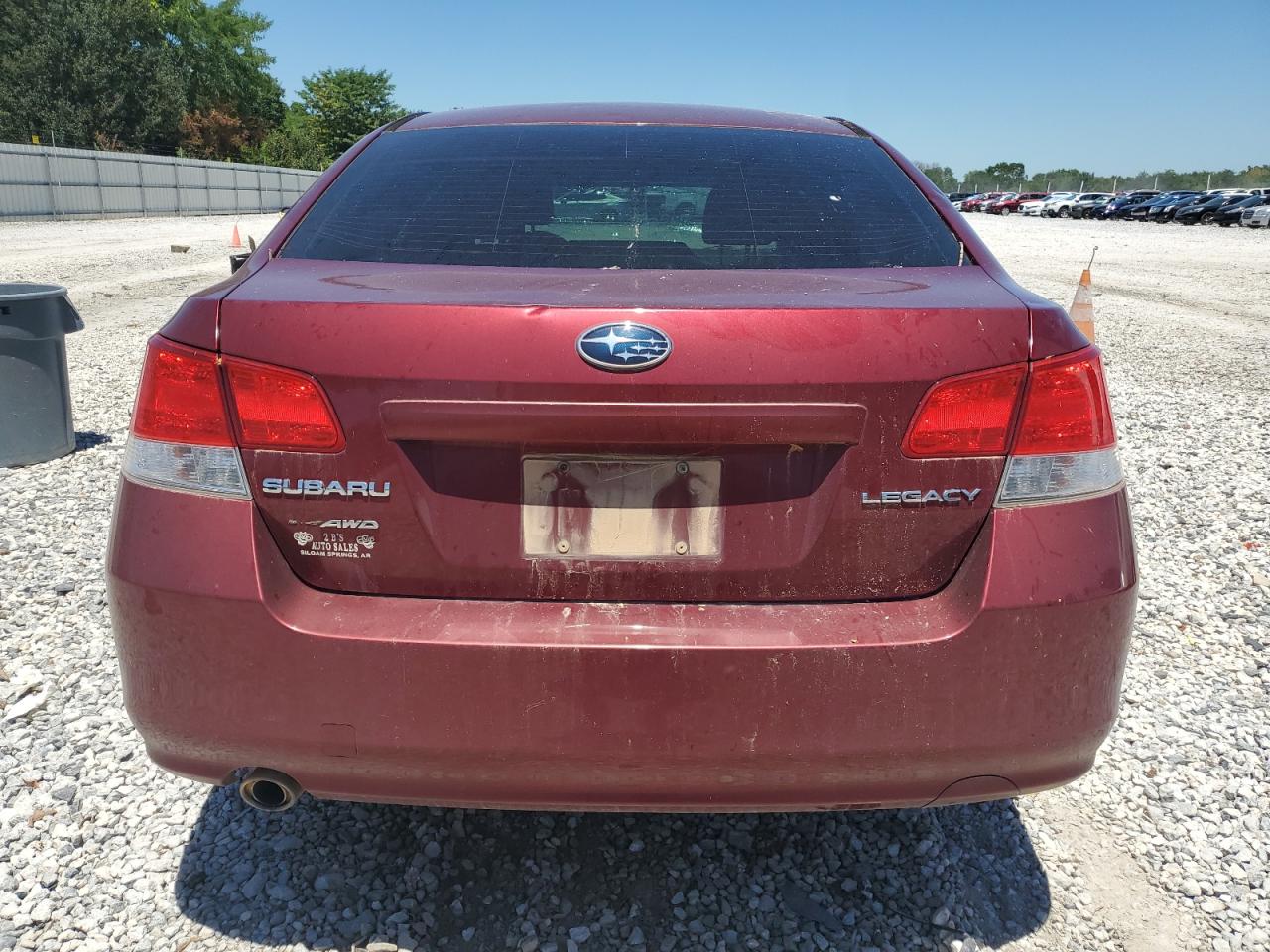 2012 Subaru Legacy 2.5I Premium VIN: 4S3BMCB66C3017906 Lot: 61038664