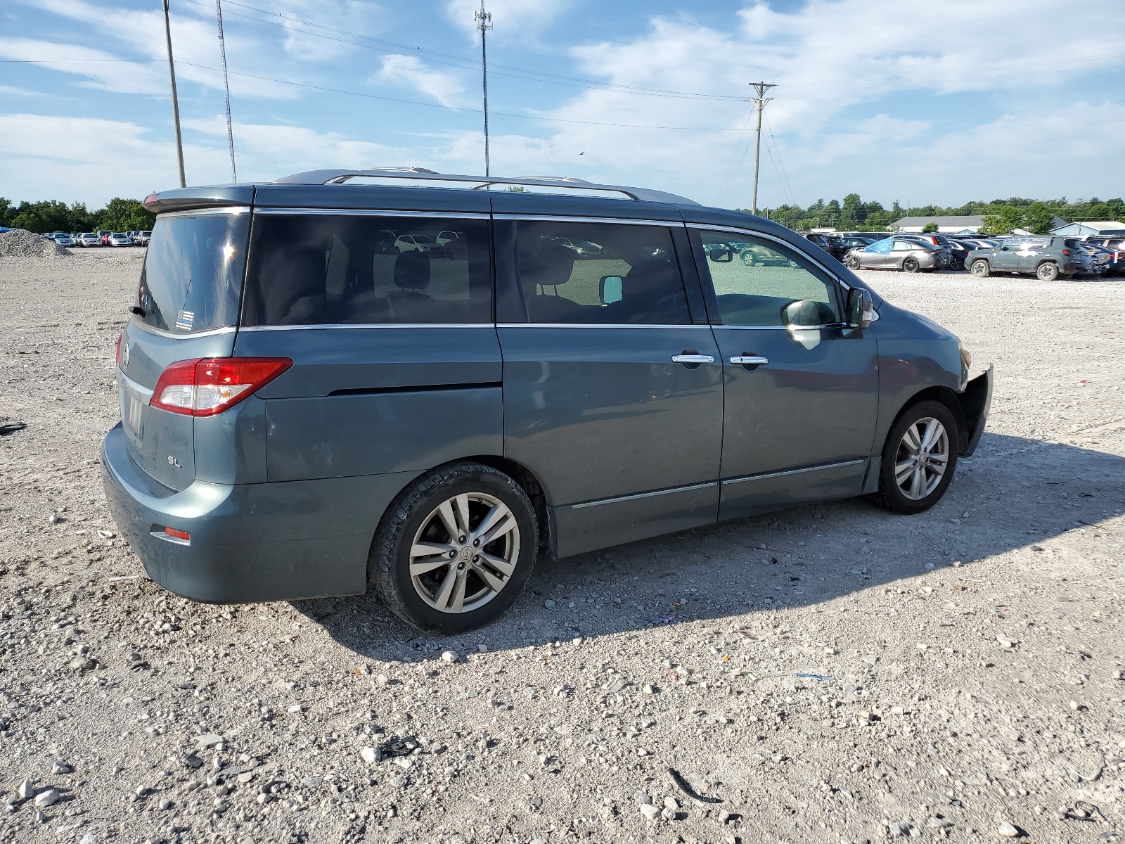 JN8AE2KP8D9069875 2013 Nissan Quest S