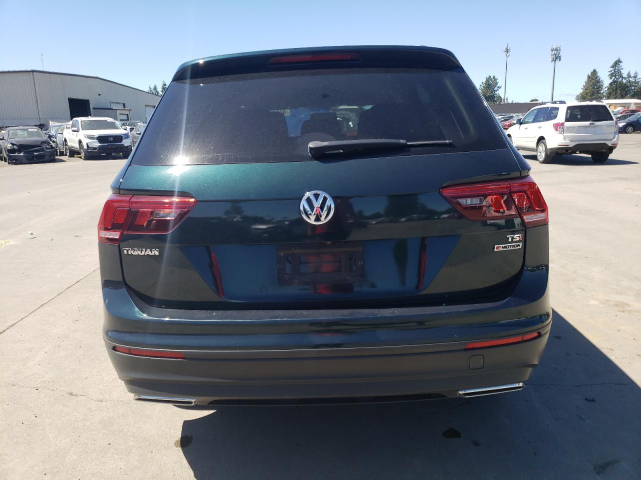 2018 Volkswagen Tiguan S VIN: 3VV0B7AX4JM109642 Lot: 60346954