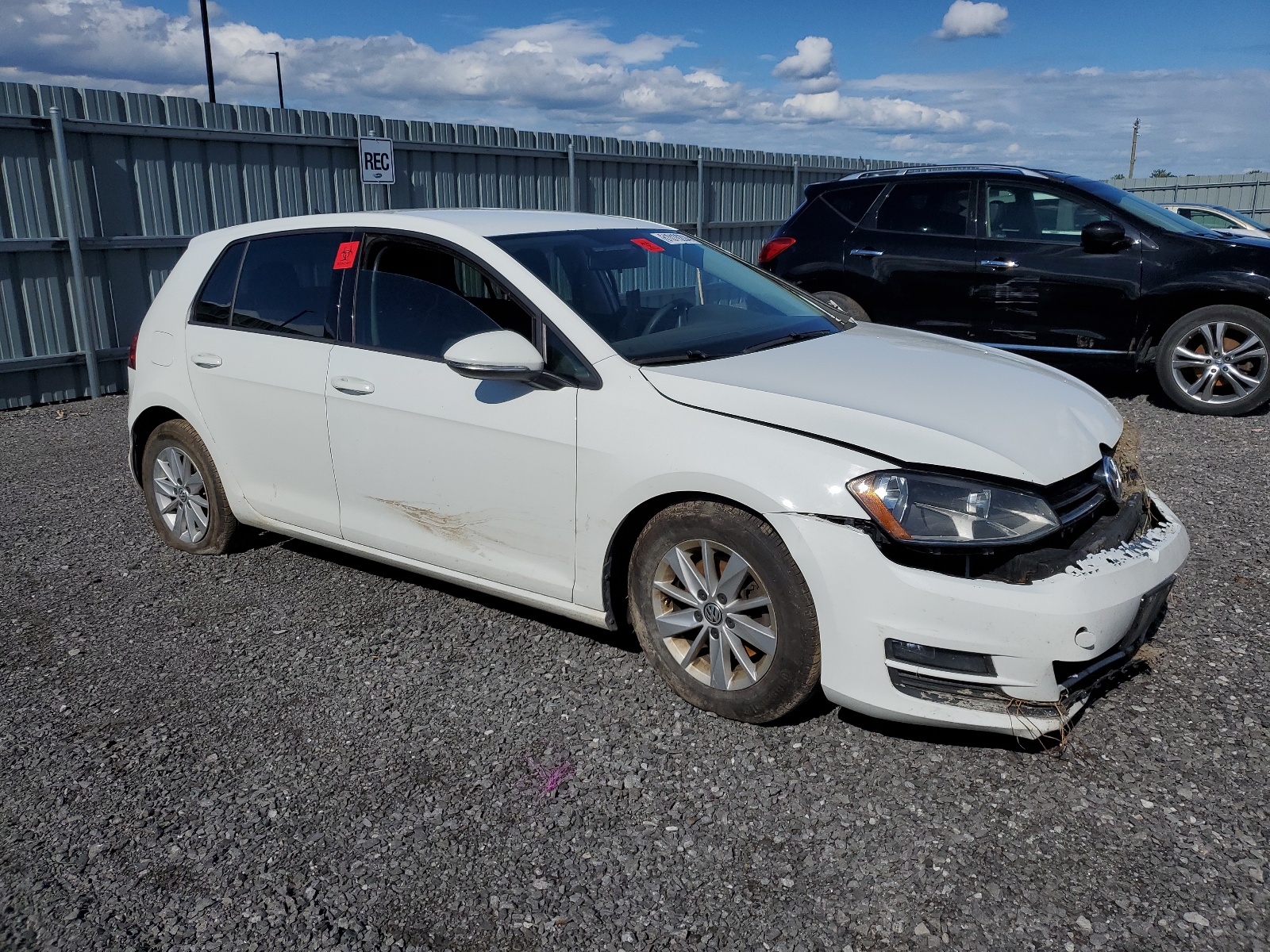 2015 Volkswagen Golf Tdi vin: 3VW2A7AU7FM040952