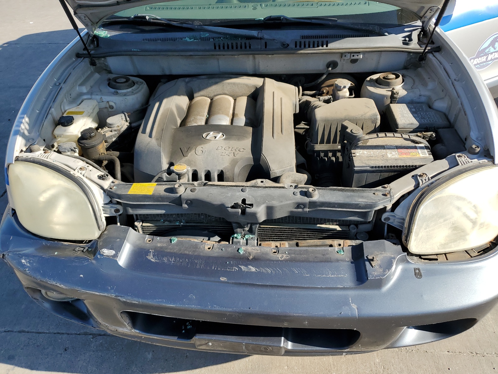 KM8SC73D53U452140 2003 Hyundai Santa Fe Gls