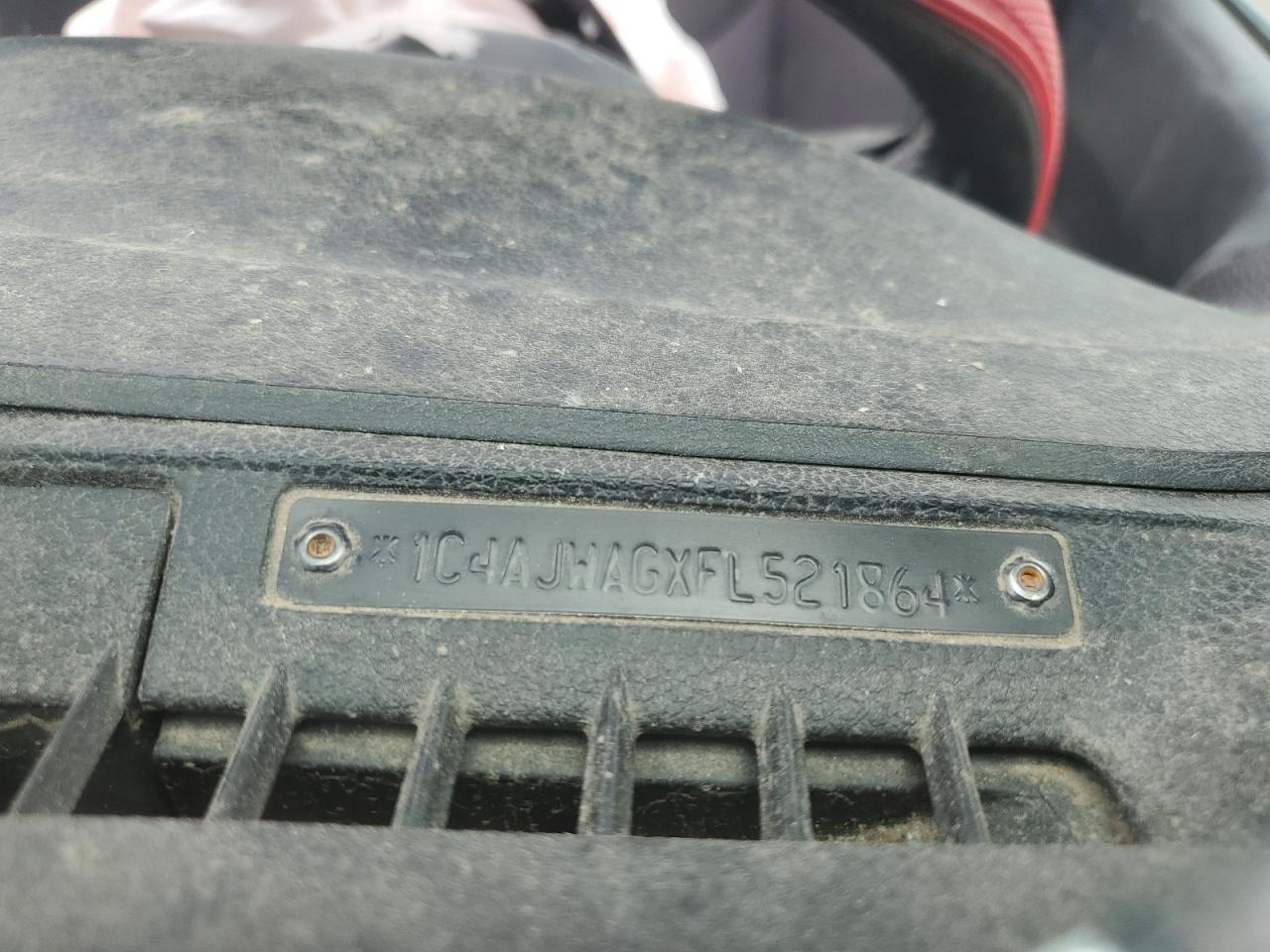 2015 Jeep Wrangler Sport VIN: 1C4AJWAGXFL521864 Lot: 52001674