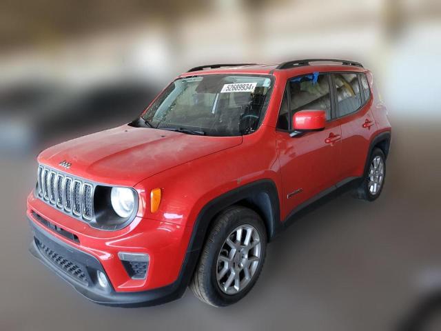  JEEP RENEGADE 2020 Бургунди