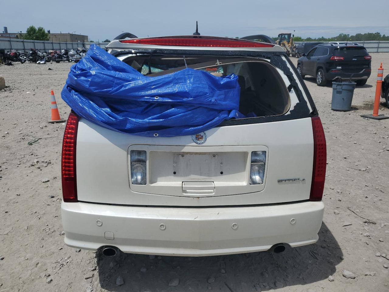 2008 Cadillac Srx VIN: 1GYEE437480208010 Lot: 58129124