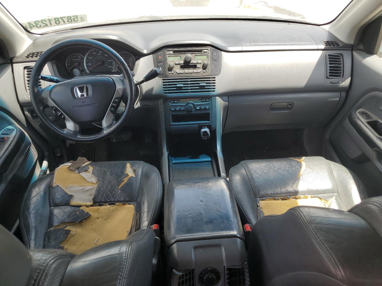 2003 Honda Pilot Exl VIN: 2HKYF18563H590249 Lot: 63298514