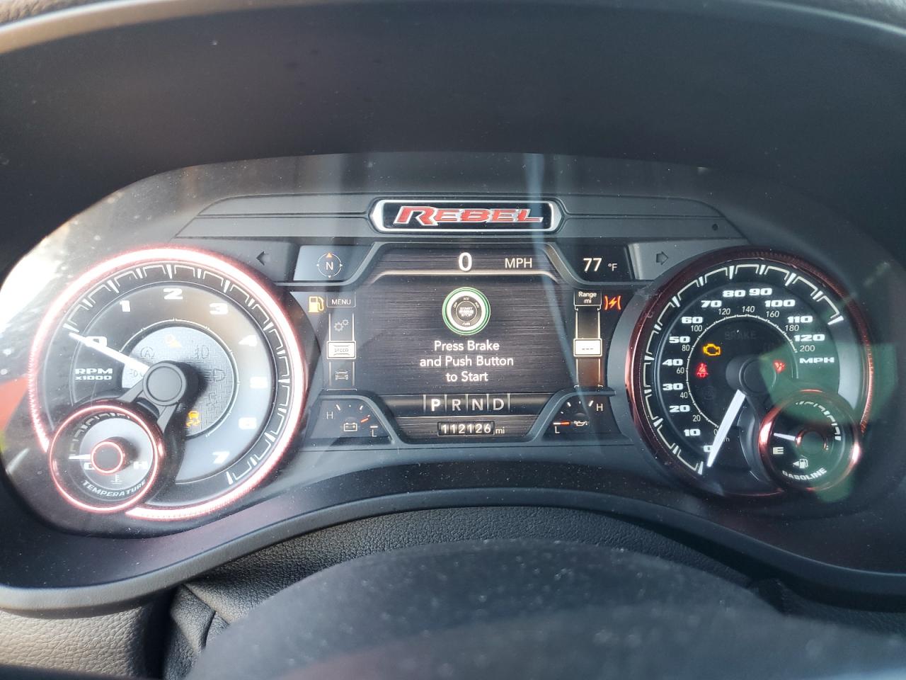 2019 Ram 1500 Rebel VIN: 1C6SRFLTXKN780612 Lot: 58756304