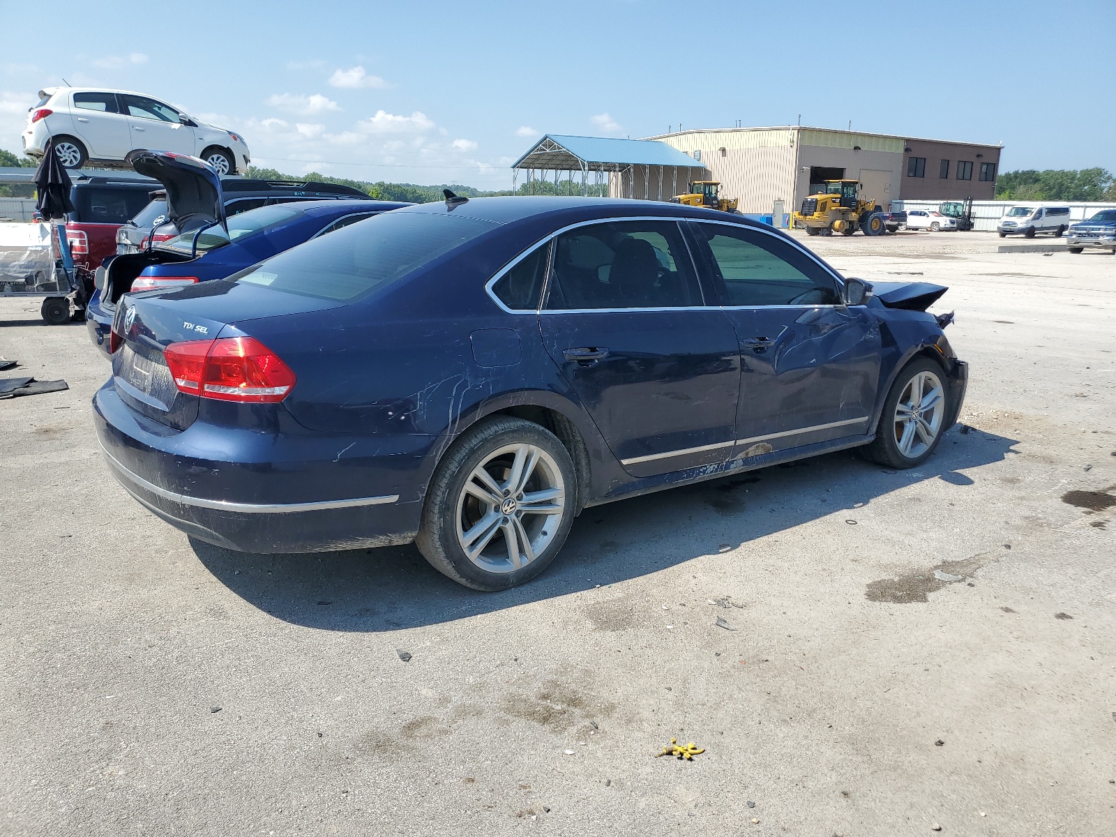 2013 Volkswagen Passat Sel vin: 1VWCN7A32DC078152