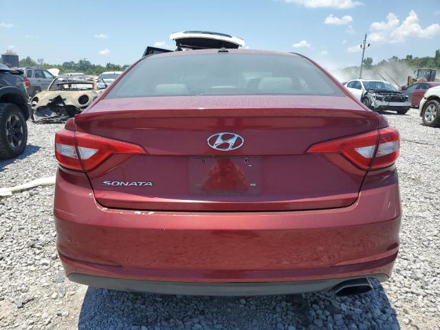  HYUNDAI SONATA 2016 Червоний