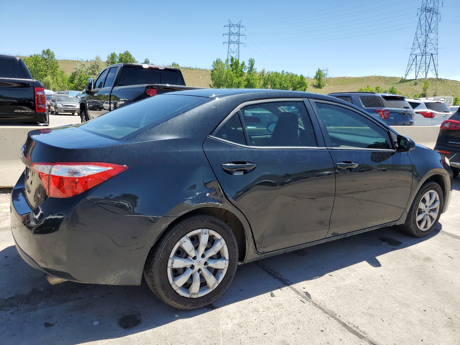 2014 Toyota Corolla L vin: 2T1BURHE9EC127196