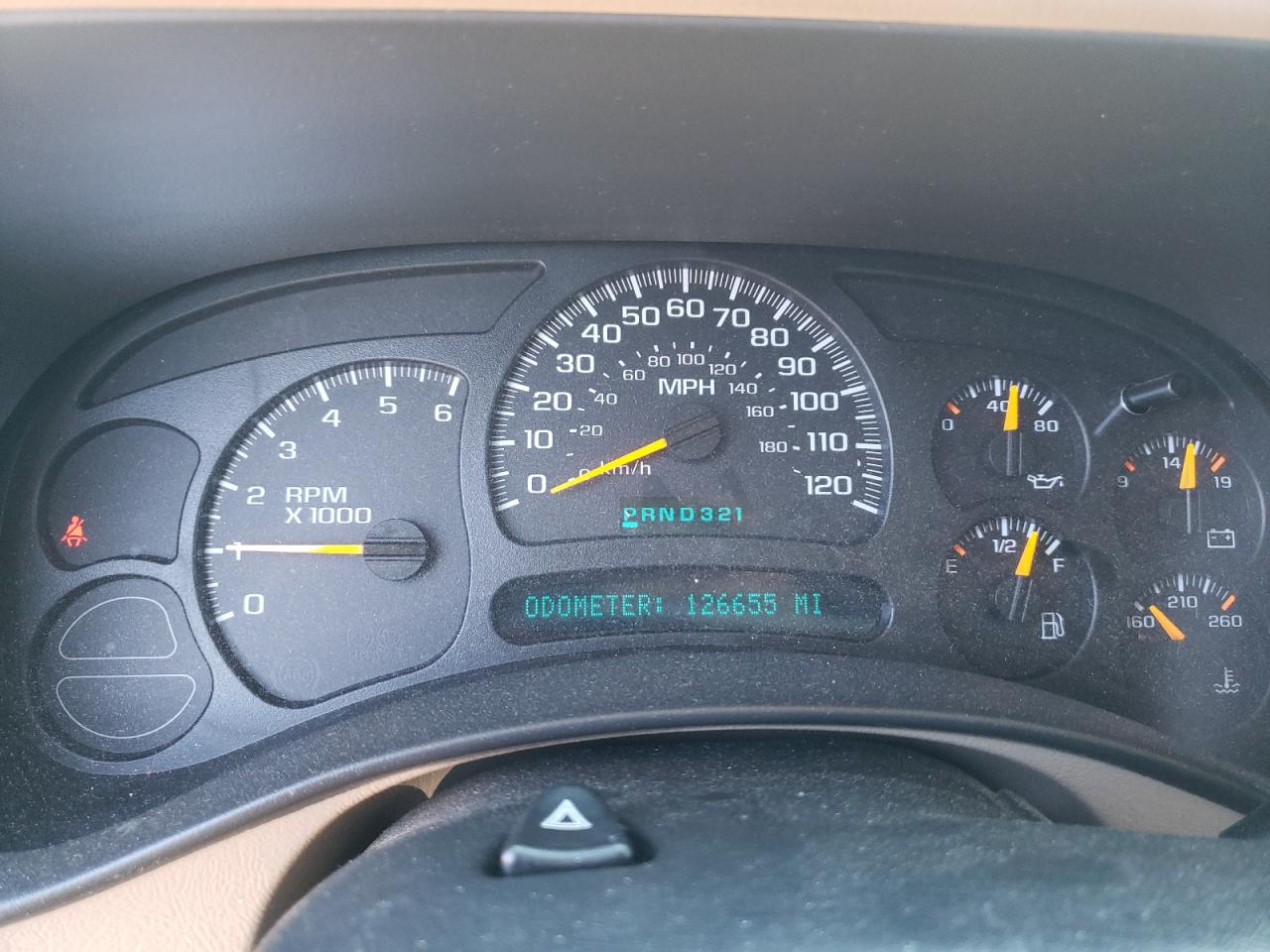 2003 Chevrolet Tahoe K1500 VIN: 1GNEK13Z93R315354 Lot: 60731334