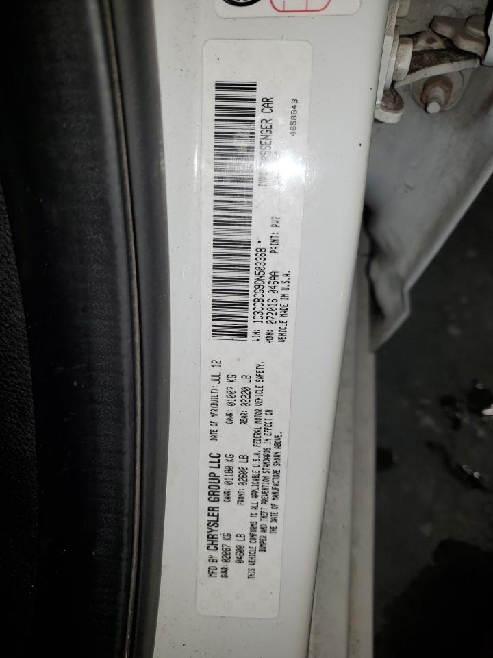 2013 Chrysler 200 Limited VIN: 1C3CCBCG9DN503368 Lot: 60542874