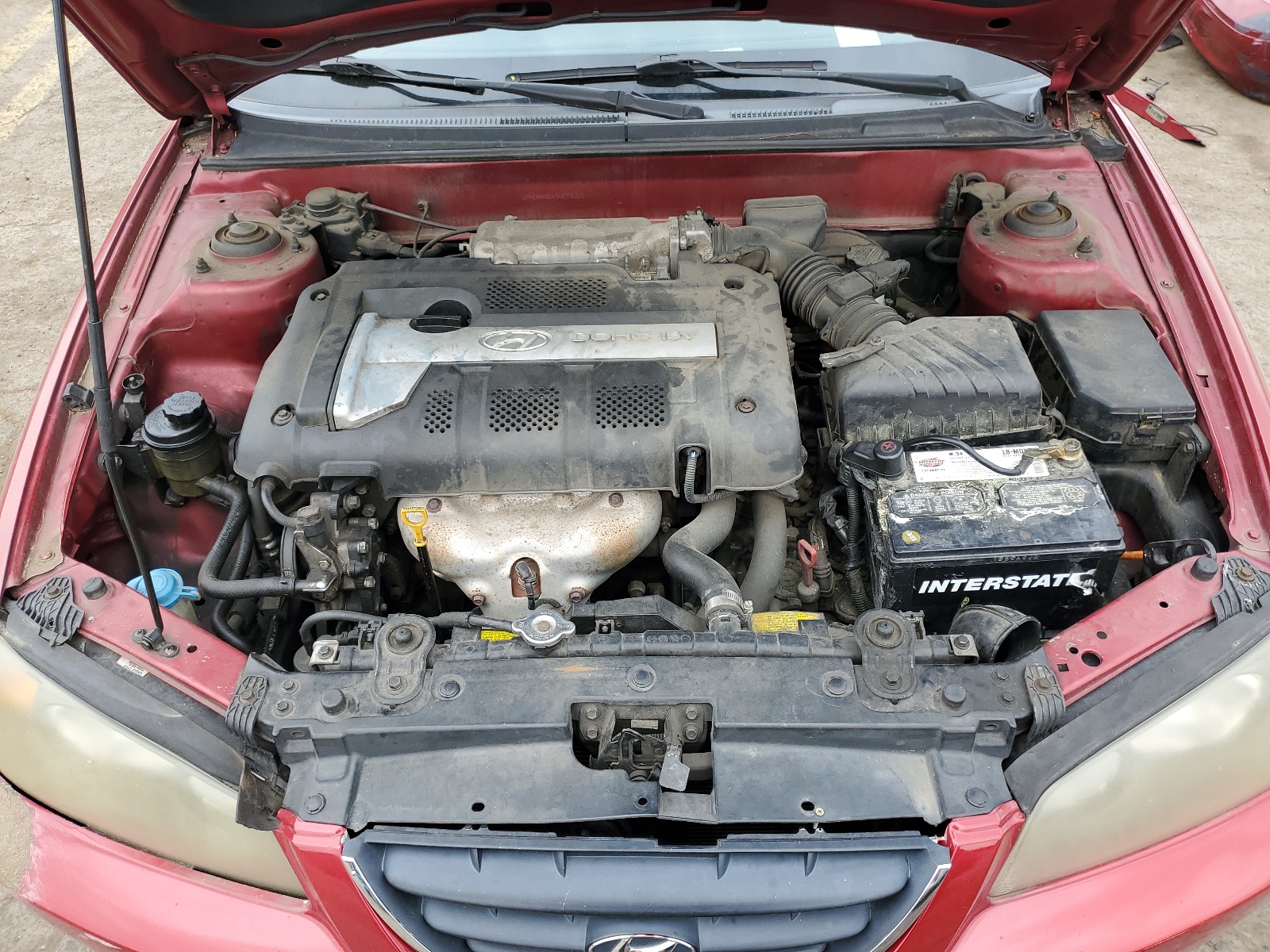 KMHDN46D45U073355 2005 Hyundai Elantra Gls