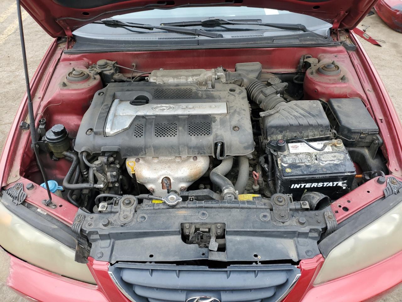 2005 Hyundai Elantra Gls VIN: KMHDN46D45U073355 Lot: 57349174