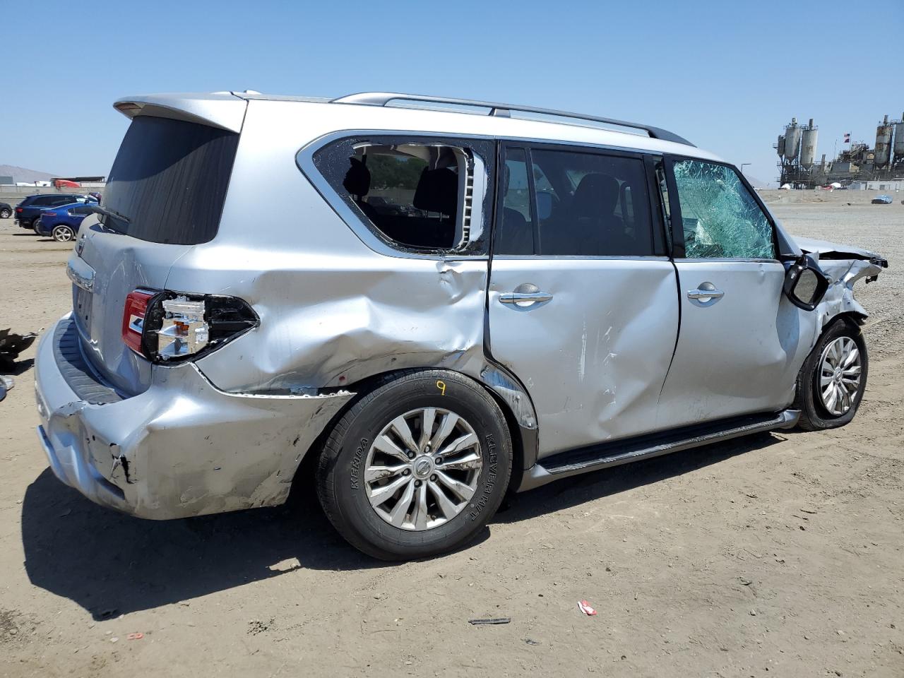 2017 Nissan Armada Sv VIN: JN8AY2NC4H9509662 Lot: 60673794