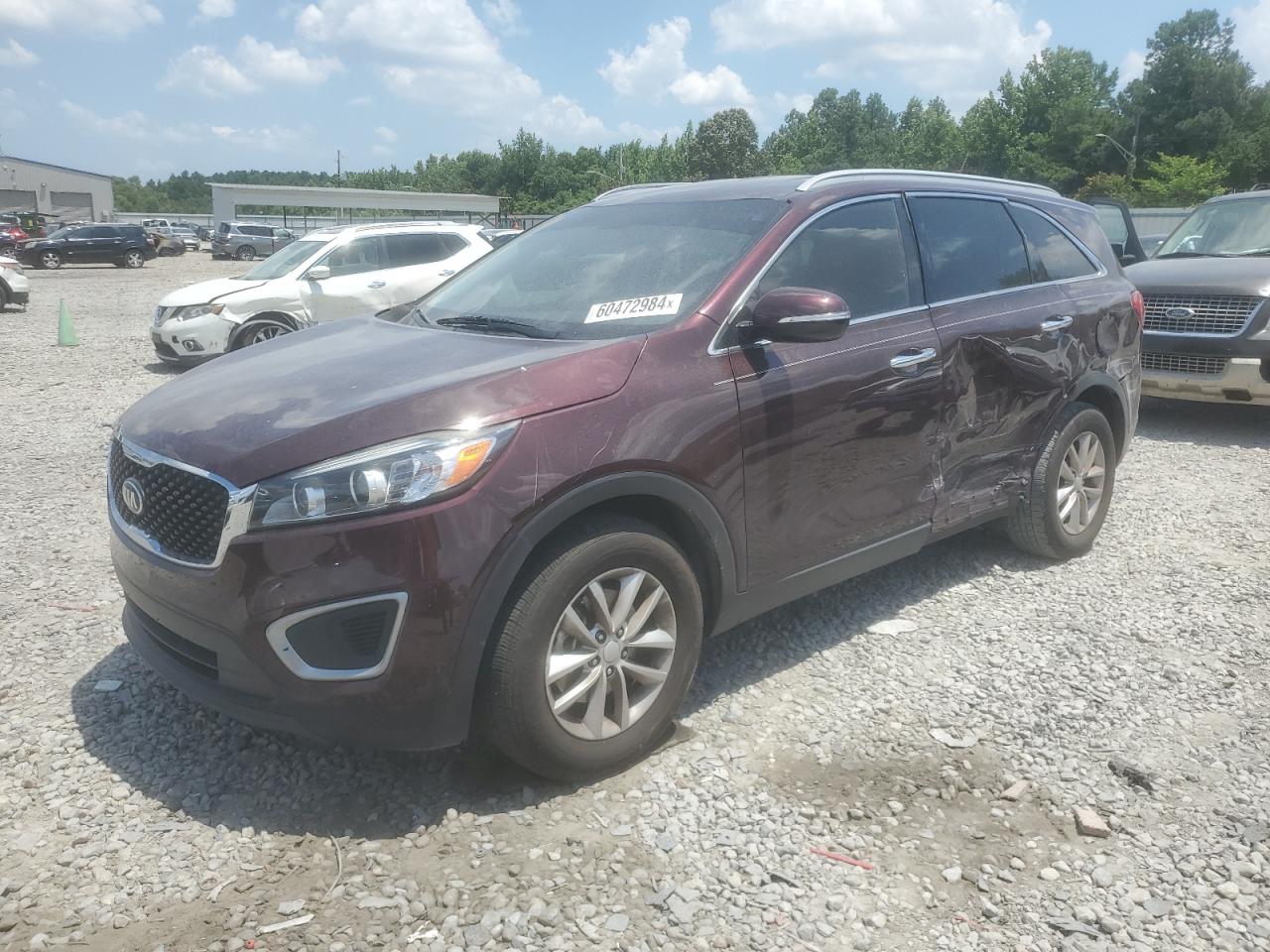 2016 Kia Sorento Lx VIN: 5XYPG4A37GG176106 Lot: 60472984