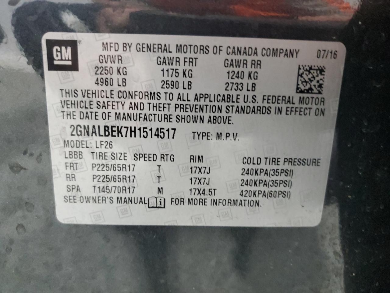 2017 Chevrolet Equinox - Image 13