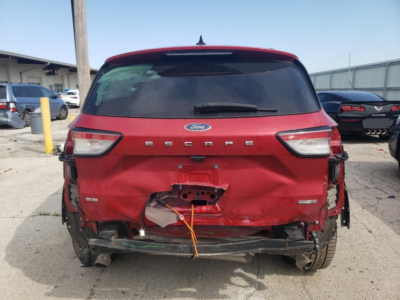 2021 Ford Escape Se VIN: 1FMCU9BZ2MUA17331 Lot: 58860174