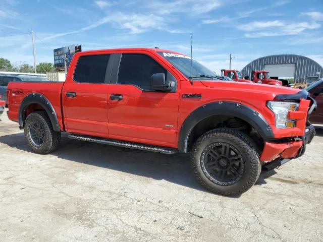  FORD F-150 2016 Червоний