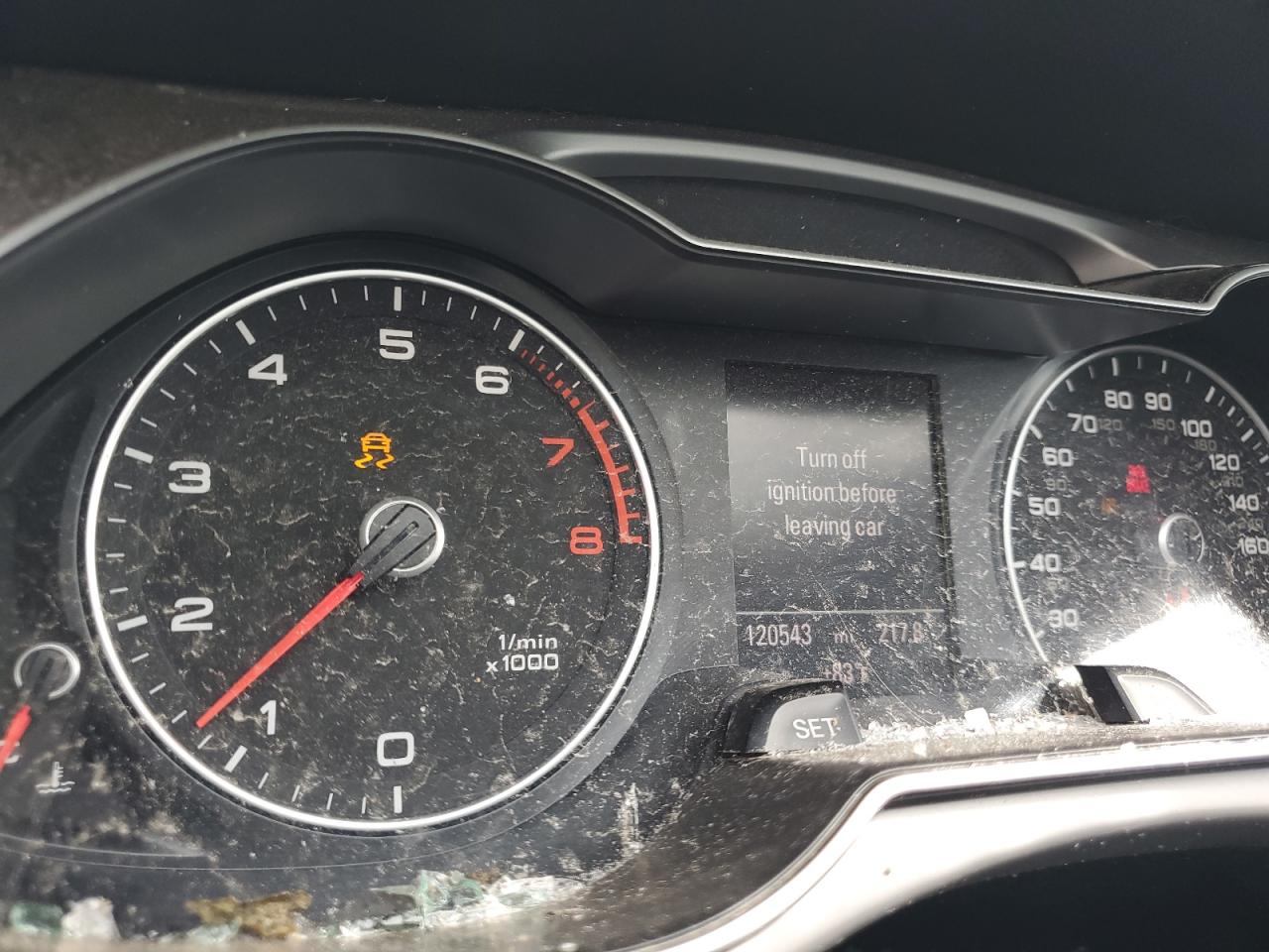 2013 Audi A4 Premium Plus VIN: WAUHFAFL8DN017384 Lot: 59986784