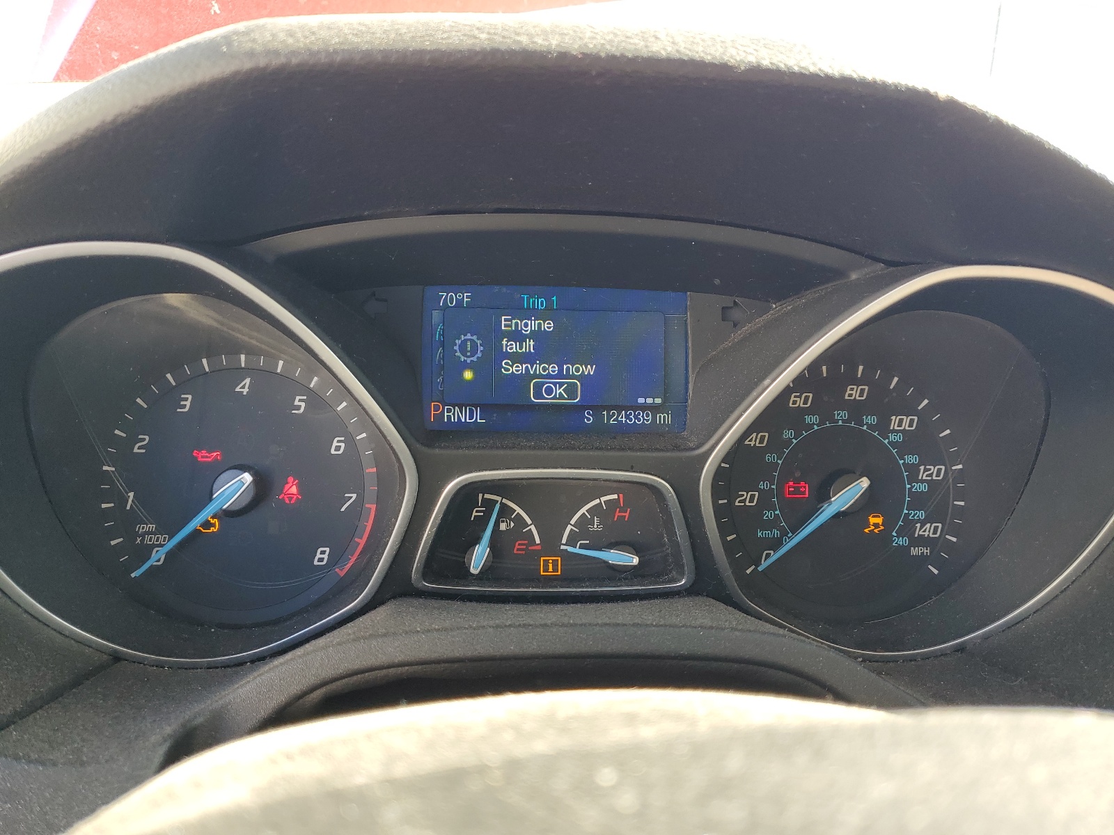 1FADP3K27EL226674 2014 Ford Focus Se