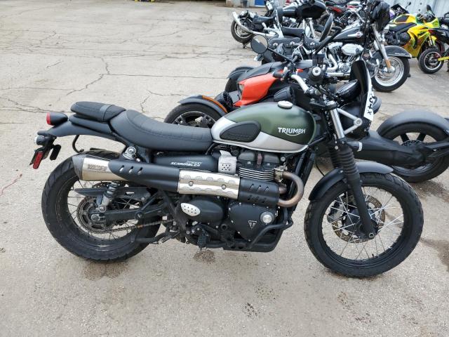 2019 Triumph Motorcycle Street Scrambler  за продажба в Elgin, IL - Vandalism