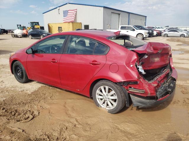  KIA FORTE 2016 Czerwony