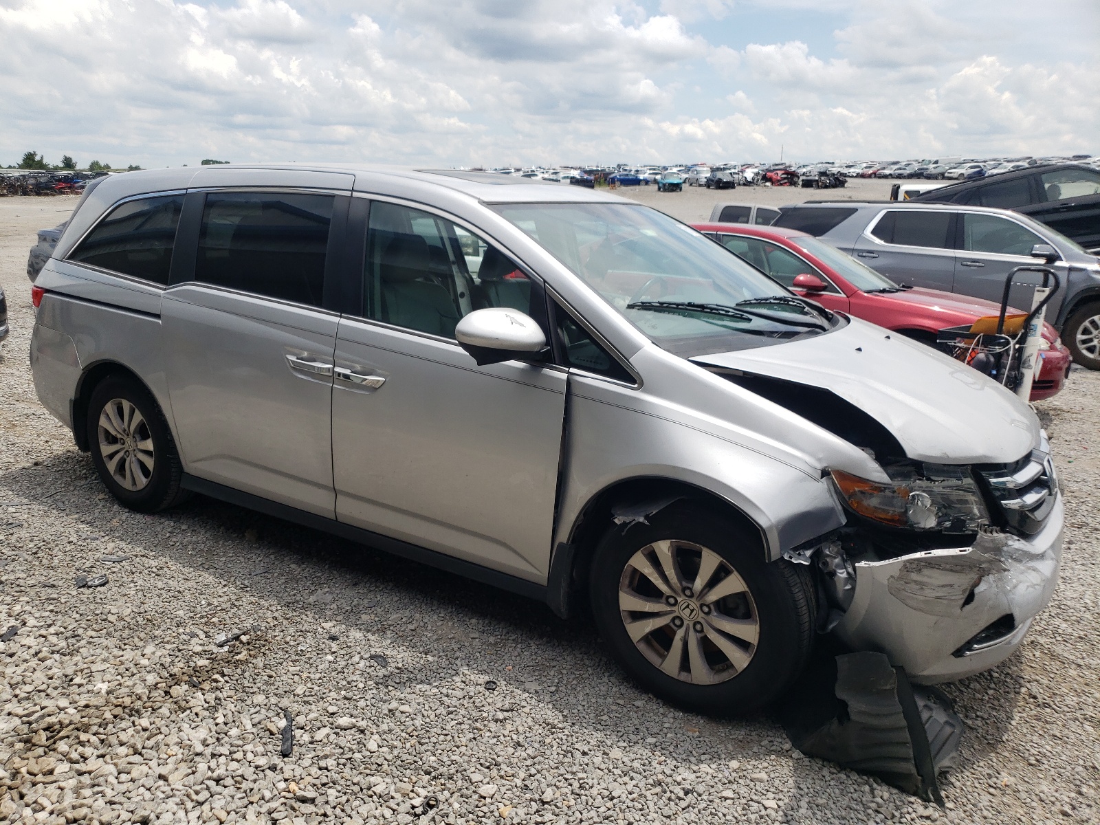 2014 Honda Odyssey Exl vin: 5FNRL5H60EB027650