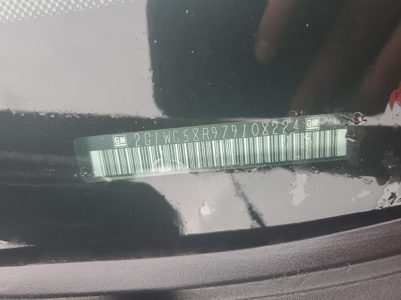 2007 Chevrolet Impala Lt VIN: 2G1WC58R979108224 Lot: 61005824