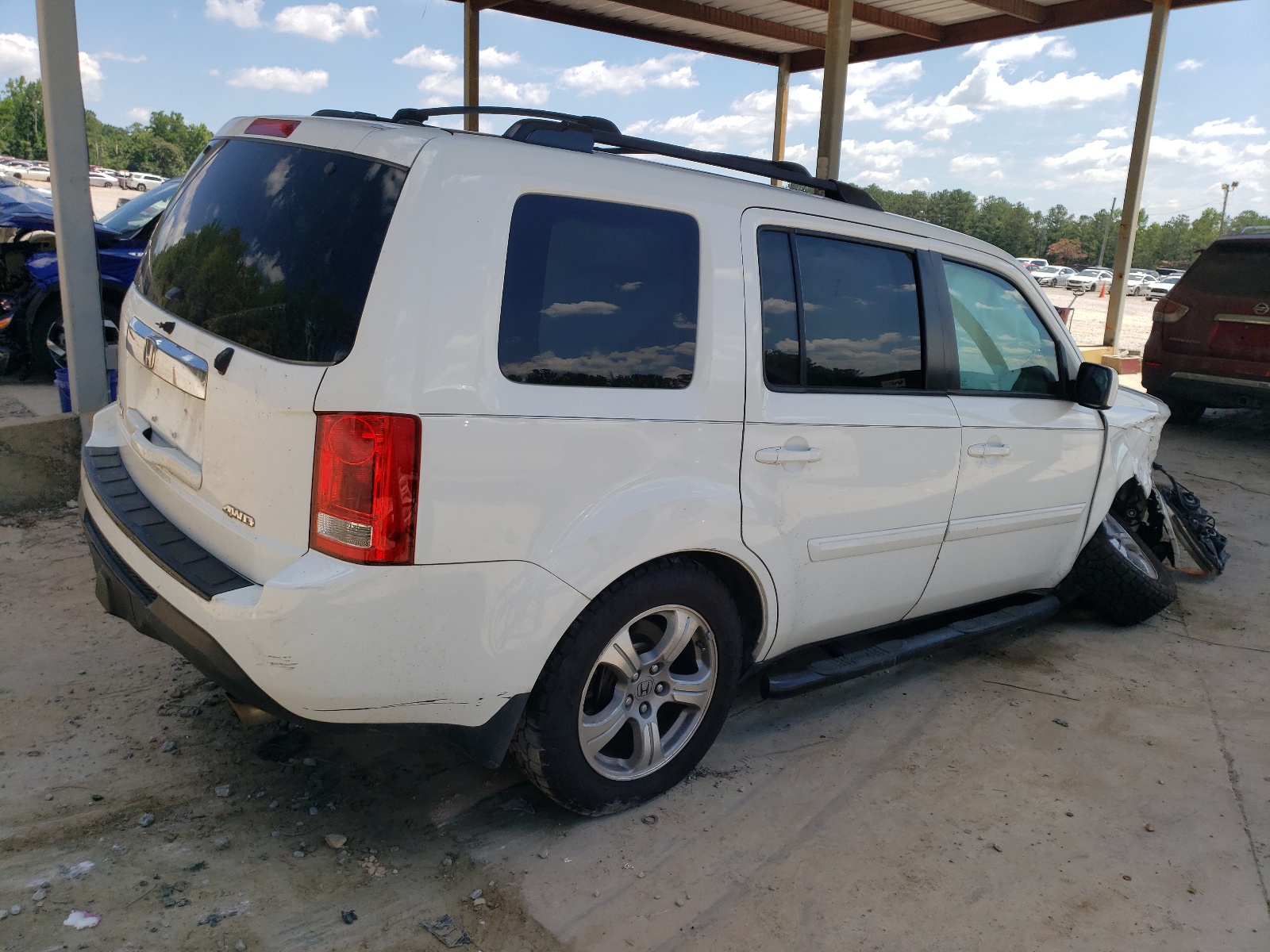 5FNYF4H53FB045890 2015 Honda Pilot Exl