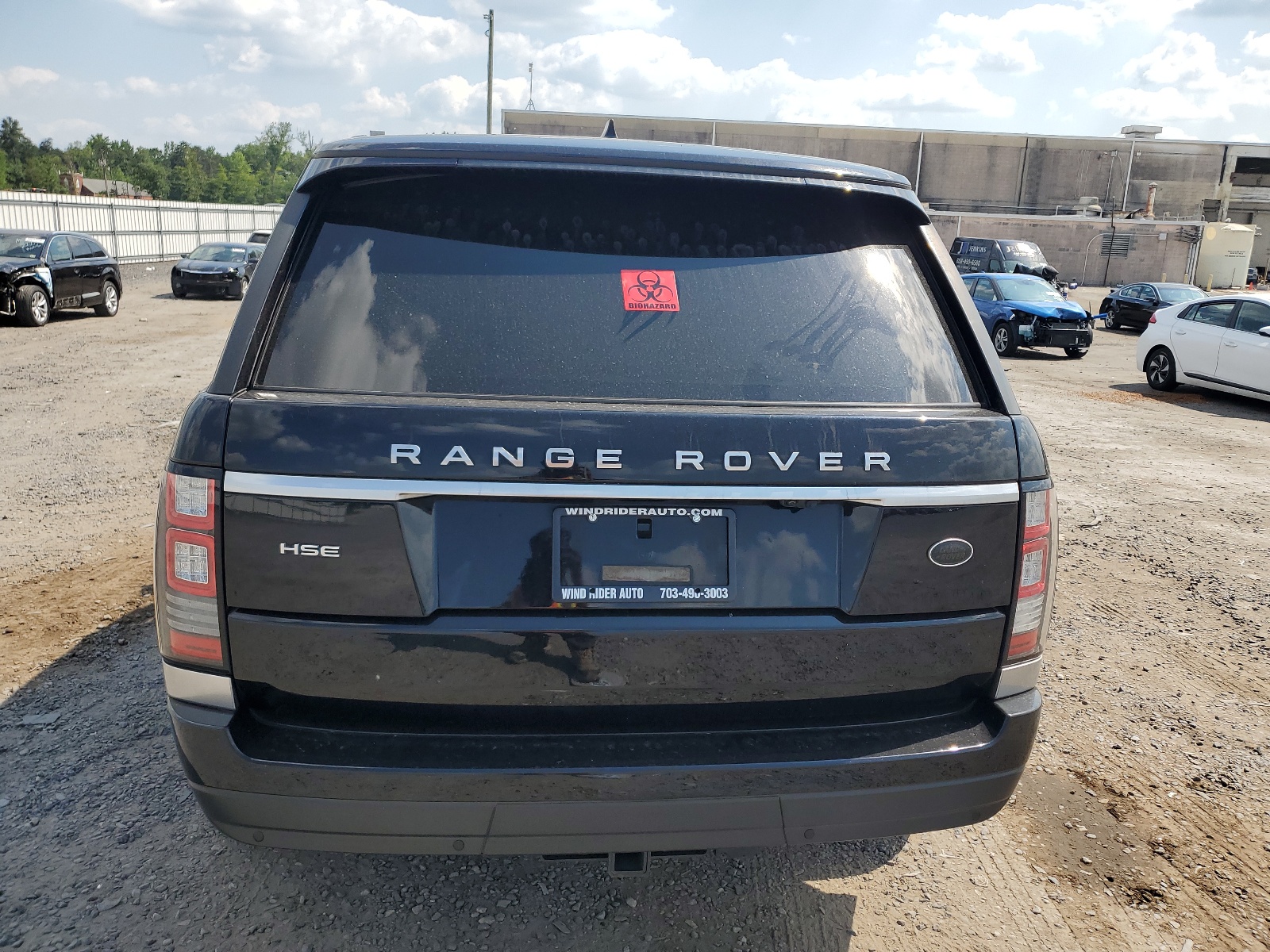 SALGS2FV6HA363036 2017 Land Rover Range Rover Hse