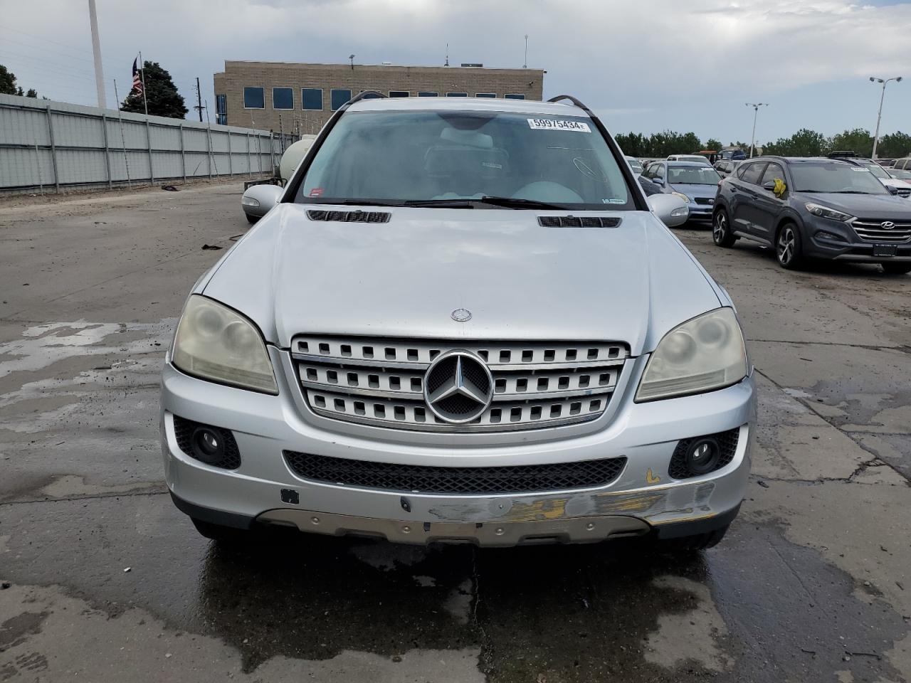 2007 Mercedes-Benz Ml 350 VIN: 4JGBB86E97A252401 Lot: 59975434