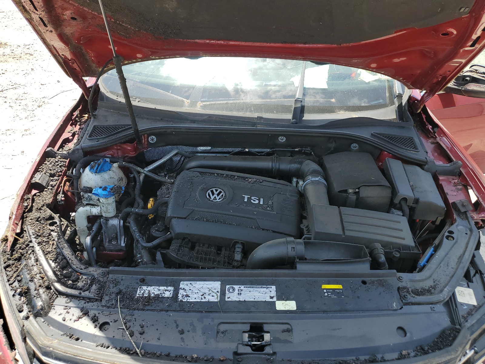 1VWBT7A32HC055185 2017 Volkswagen Passat Se