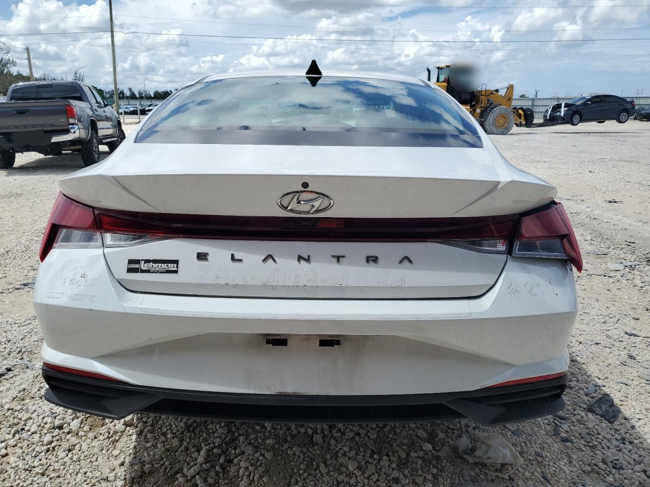 2022 Hyundai Elantra Sel VIN: 5NPLM4AG0NH063906 Lot: 58295634