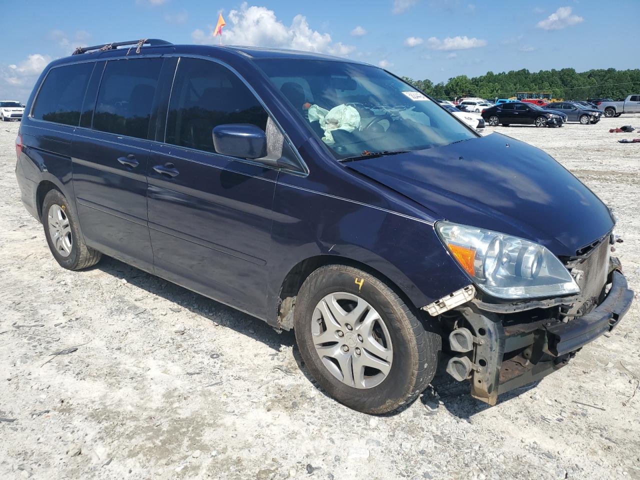 2007 Honda Odyssey Exl VIN: 5FNRL38637B047110 Lot: 58244424