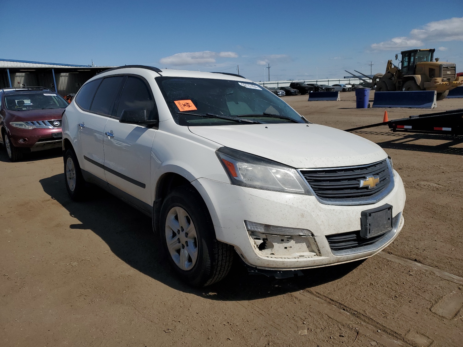 1GNKVFKD0DJ110289 2013 Chevrolet Traverse Ls