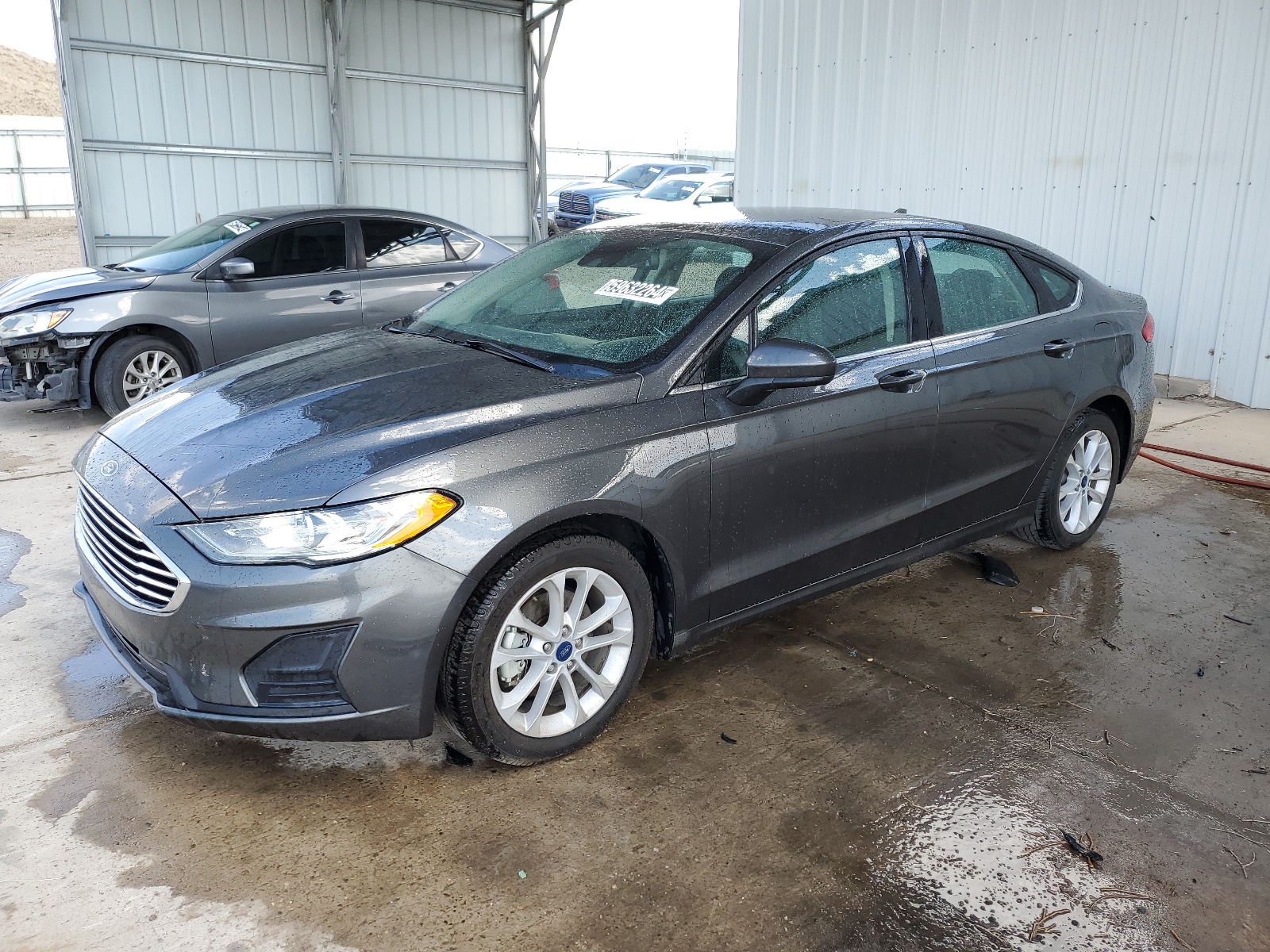 2020 Ford Fusion Se vin: 3FA6P0LU5LR212746