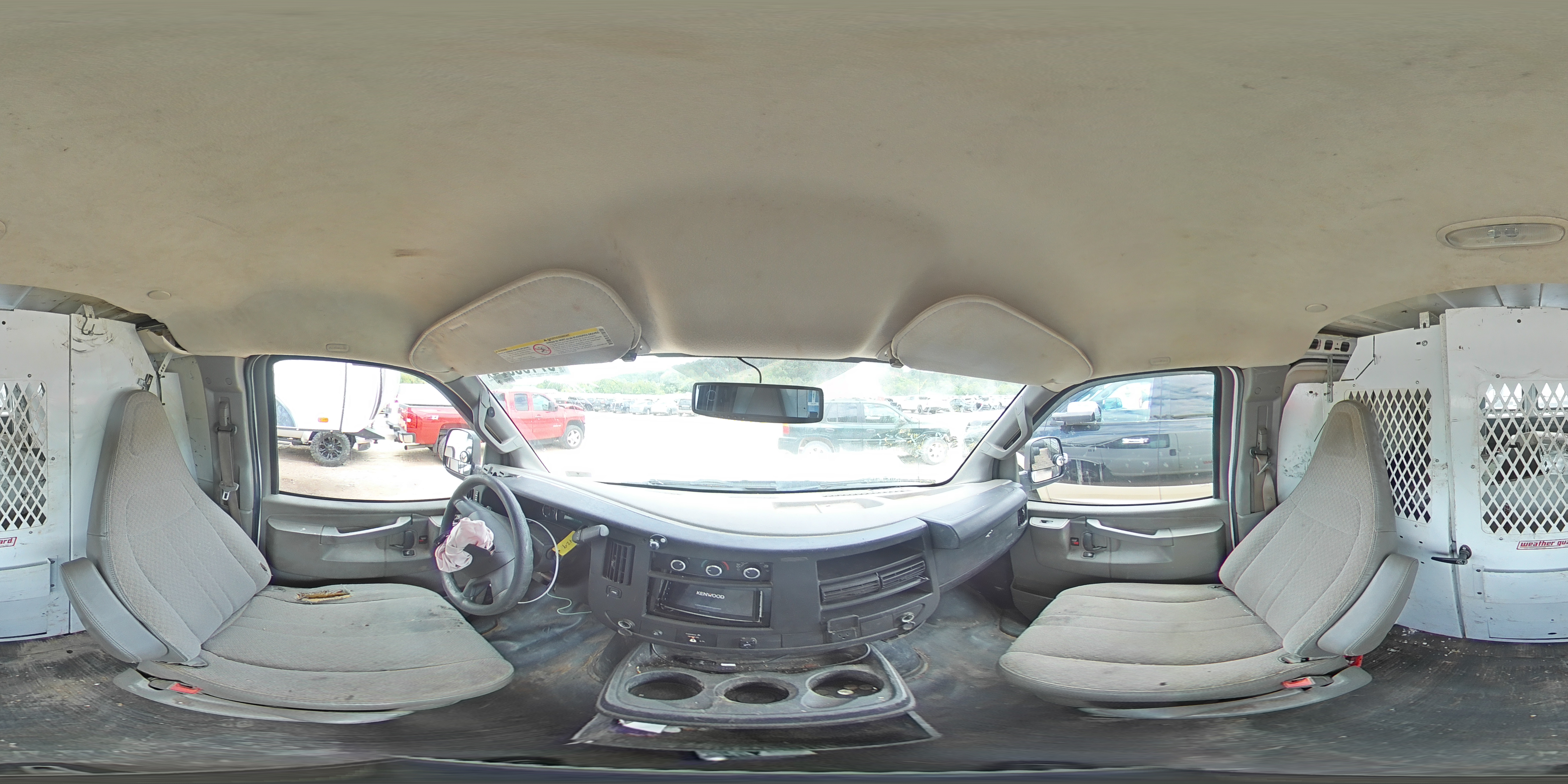 2017 Chevrolet Express G2500 VIN: 1GCWGAFF5H1100429 Lot: 57198524