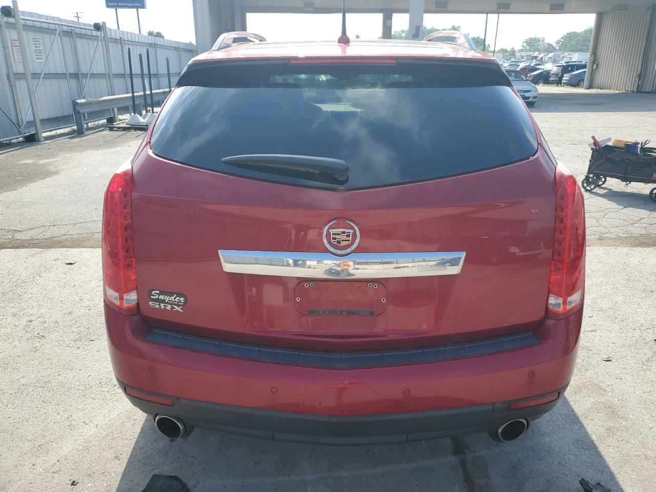 3GYFNAEY6AS648687 2010 Cadillac Srx Luxury Collection