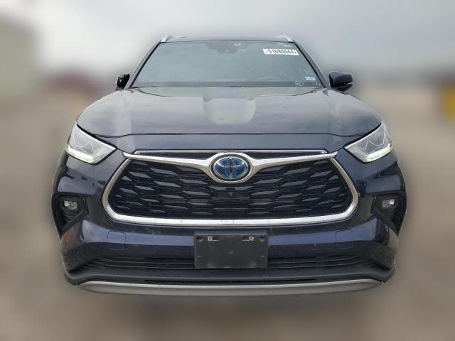  TOYOTA HIGHLANDER 2023 Синий